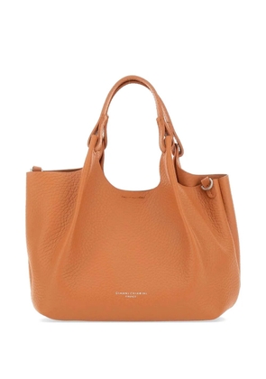 GIANNI CHIARINI Dua logo-detail tote bag - Orange