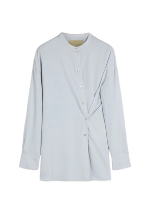 Momoni Val long-sleeves buttoned shirt - Blue