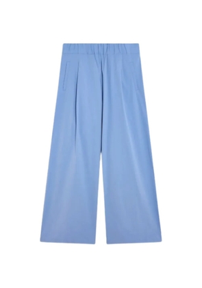 Semicouture elasticated-waistband trousers - Blue