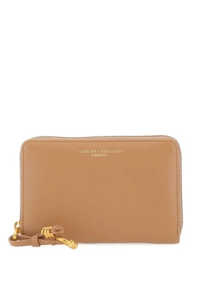 GIANNI CHIARINI leather zip wallet - Neutrals