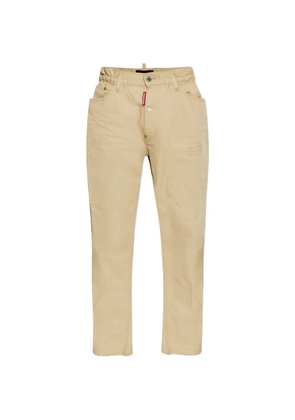 DSQUARED2 distressed trousers - Neutrals