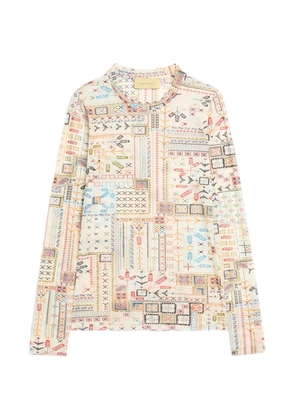 Momoni Waina long-sleeves T-shirt - Neutrals