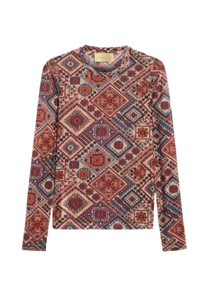 Momoni Waina long-sleeves top - Red