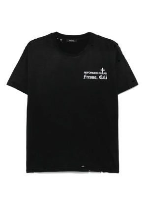 Willy Chavarria printed T-shirt - Black