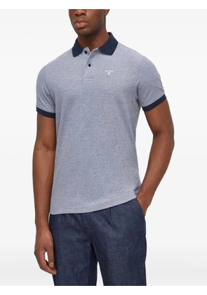 Barbour logo-embroidered polo shirt - Blue