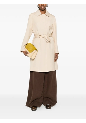 P.A.R.O.S.H. belted long jacket - Neutrals