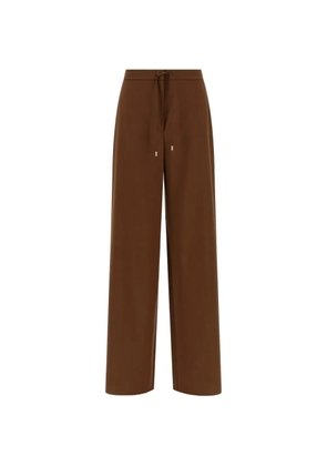 Max Mara Cortone elasticated-waistband trousers - Brown