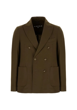 Circolo 1901 double-breasted blazer - Green