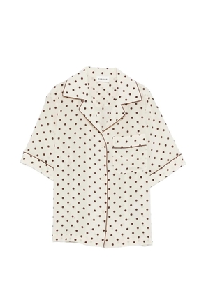 P.A.R.O.S.H. Sbillo polka-dot shirt - Neutrals