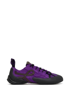 LOEWE Grip lace-up Anagram sneakers - Purple
