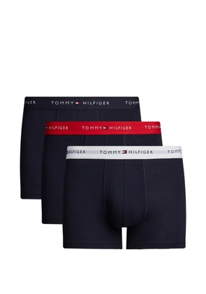 Tommy Hilfiger logo-waistband boxers (pack of three) - Blue