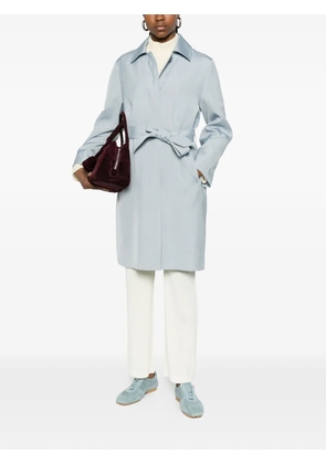 P.A.R.O.S.H. Rania long-sleeve belt coat - Blue