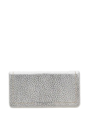 GIANNI CHIARINI Bubble leather wallet - Silver