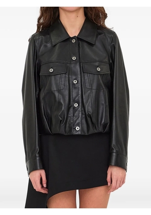 LOEWE button-up cropped jacket - Black