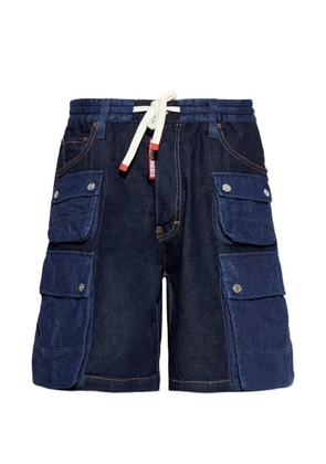 DSQUARED2 denim cargo shorts - Blue