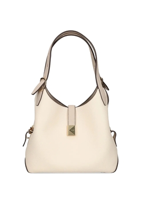 Kate Spade Deco buckle leather tote bag - Neutrals