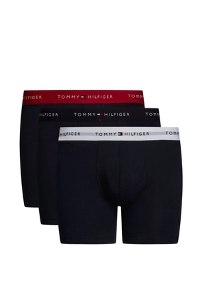 Tommy Hilfiger logo-waistband boxers (pack of three) - Blue