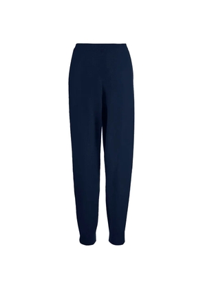 Allude elasticated trousers - Blue