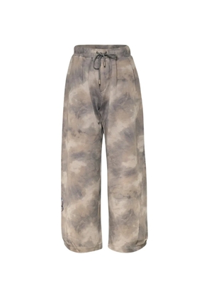 Ordinary Couture Code glitch print trousers - Grey