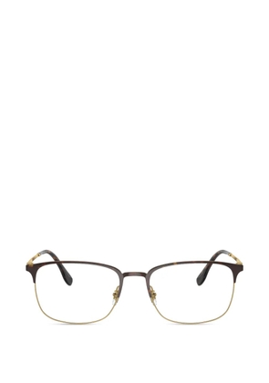Ray-Ban browline-effect glasses - Brown
