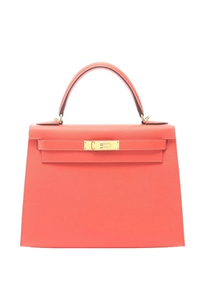 Hermès Pre-Owned 2017 Epsom Kelly II Sellier 28 handbag - Red