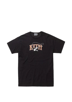 KITH tight lines graphic T-shirt - Black