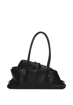 The Attico zip shoulder bag - Black