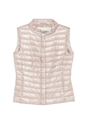 Herno Vera quilted sleeveless gilet - Pink
