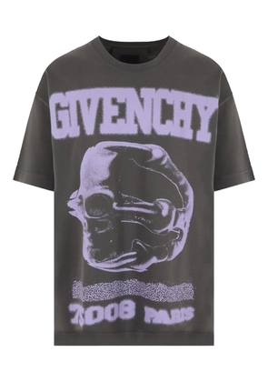 Givenchy graphic-print cotton T-shirt - Green