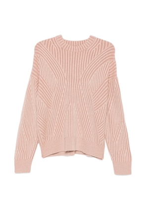 BOMPARD ribbed crew-neck sweater - Pink