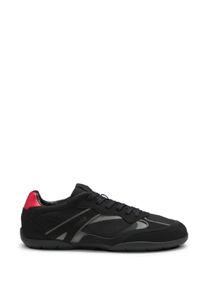 HUGO mesh-panelled sneakers - Black