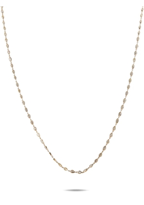 LB Exclusive diamond teardrop line necklace - Gold