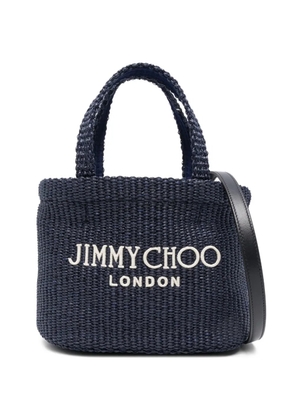 Jimmy Choo logo tote bag - Blue