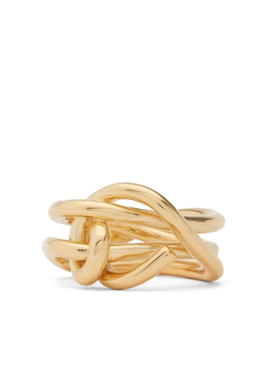 Completedworks 18kt yellow gold knot ring
