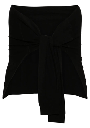 Rokh faux-sleeves knitted cardigan - Black