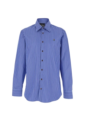 Vivienne Westwood striped buttoned shirt - Blue