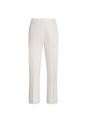 Brunello Cucinelli cotton twill trousers - Neutrals