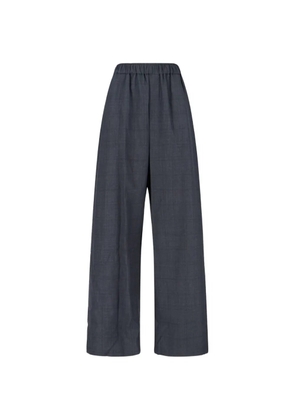 The Frankie Shop Baxter plaid trousers - Grey