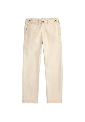 Ralph Lauren RRL logo-detail trousers - Neutrals