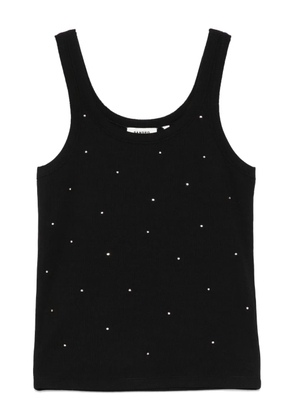 SANDRO rhinestone-embellished top - Black