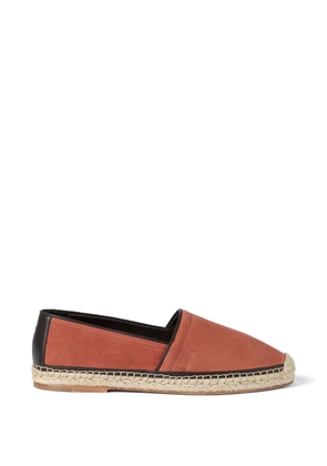 Brunello Cucinelli grained calfskin espadrilles - Brown
