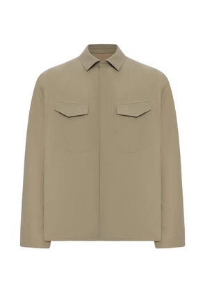 Veilance flap-pocket shirt - Neutrals