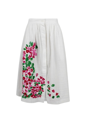 mii Mona midi skirt - White