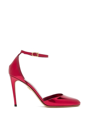 Ferragamo almond-toe pumps - Red