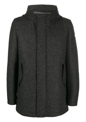 Manuel Ritz zip-up hooded coat - Grey