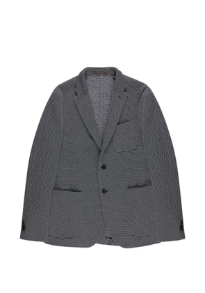 slowear micro-patterned blazer - Blue