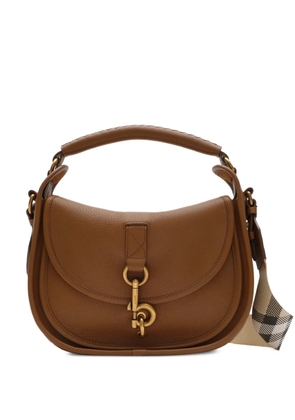 Burberry small B-Clip messenger bag - Brown
