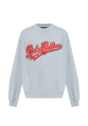 Dolce & Gabbana appliqué sweatshirt - Grey