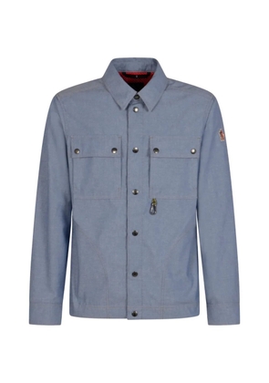 Moncler Grenoble Chambray long sleeve shirt - Blue