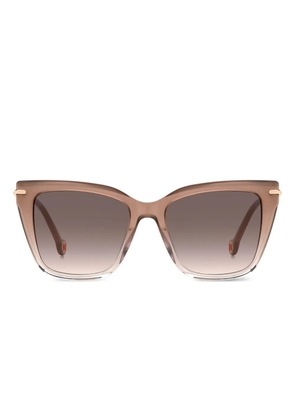 Carolina Herrera cat-eye sunglasses - Neutrals